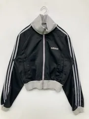 adidas アディダス ジャージ/トラックジャケット L ブラック レディース