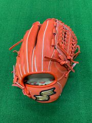 新品 SSKプロエッジ 9S硬式外野手左投げ PEK-87420オレンジ天然皮革