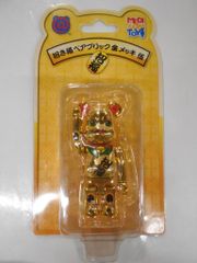 MEDICOMTOY BE@RBRICK 招き猫ベアブリック 金メッキ 伍 100% 100 