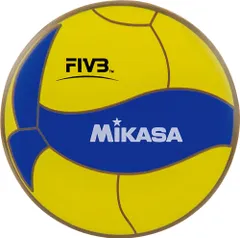 ミカサ MIKASA サッカー トスコイン 学校 体育 授業 クラブ 部活 コイン 国際バレーボール連盟マーク  ACTC200W ブルー×イエローのサムネイル