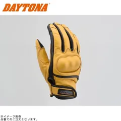 DAYTONA デイトナ 17760 HBG-110 カウレザープロテクターグローブ イエロー サイズ:Mのサムネイル