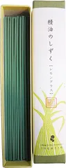Awaji BaikundoのIncense 精油のしずく レモングラス 8g アロマ IncenseStick #184 お線香 お香のサムネイル