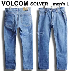 VOLCOM　ボルコム　SOLVER　MODERN STRAIGHT　W34（約91cm　W36相当）　モダンストレート デニムパンツ　ストレッチ　インディゴ　ジーンズ　メンズのサムネイル