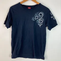 HabuBox トライバル柄Tシャツ メンズ M ネイビー 41810038のサムネイル