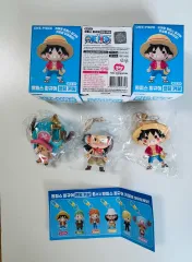 ONE PIECE フィギュア キーホルダー アニメ ONE PIECE キーホルダー モンキー・D・ルフィ(ルフィ) フィギュア トニートニー・チョッパー等 3種 まとめ