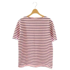 ユナイテッドアローズ ブルーレーベル UNITED ARROWS BLUE LABEL カットソー 半袖 ボーダー M ピンク 紫 パープル /AT ■OS ■GY48のサムネイル