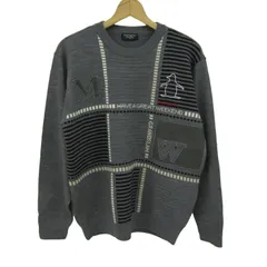マンシングウェア セーター トップス グランドスラム ゴルフウエア メンズ Mサイズ グレー Munsing wear 【中古】のサムネイル