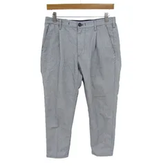 ザショップティーケー ロングパンツ ストレッチ ブランド ボトムス 白 メンズ Mサイズ ネイビー×ホワイト THE SHOP TK 【中古】のサムネイル