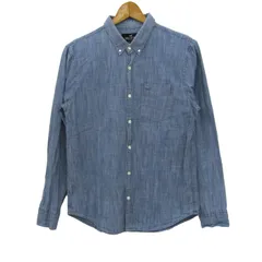 ホリスター 長袖デニムシャツ ボタンダウン トップス メンズ Sサイズ ブルー Hollister 【中古】のサムネイル