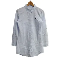 ラコステ 長袖シャツ ロゴ トップス レディース 38サイズ ブルー LACOSTE 【中古】のサムネイル