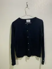 ザラ キッズ ネイビー パール カーディガン