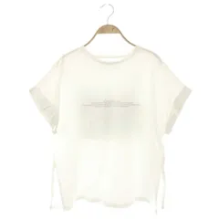 プラージュ Plage Tシャツ F 白 ホワイト プリント ラウンドネック /AQ ■OS ■GY60のサムネイル