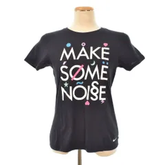 ナイキ NIKE DRI FIT Tシャツ 半袖 プリント M 黒 ブラック ■GY58