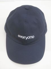 everyone og logo daily cap (BLACK) エブリワン - メルカリ