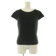ランバン LANVIN COLLECTION ニットカットソー 半袖 40 ブラック /MY ■OS ■ECB001のサムネイル