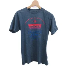 リーバイス Levi's Tシャツ カットソー 半袖 クルーネック ロゴ プリント S グレー /XZ ■GY58のサムネイル