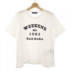 Weekend MaxMara Tシャツ ロゴ刺繍 M 未使用 - メルカリ
