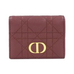 美品⭐︎Dior Caro Dahlia ウォレット カナージュ カーフスキン - メルカリ