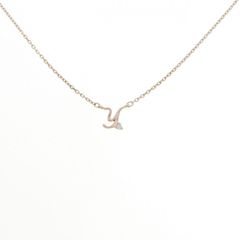 美品】お値下げしました！ 4°C ゴールド ダイヤモンド ネックレス