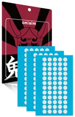 [점보 팩] 데몬 에임 마우스 솔, 범용, 원형, 원형, 7mm, 180개 팩, 범용 게이밍 마우스, 게이밍 무선 프로페셔널 사양 (흰색, PTFE)