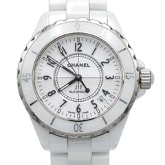 CHANEL シャネル J12 200M 白セラミック38mm 確実正規品 訳有 - メルカリ