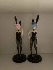 Re:ゼロ レム ラム バーニーガール フィギュア セット