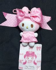 サンリオ マイメロディ マスコットホルダー リボン姫デザイン - メルカリ