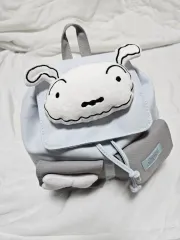 クレヨンしんちゃん シロ 白い 巾着 バックパック