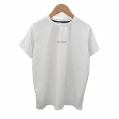 ヘリーハンセン HELLY HANSEN Tシャツ カットソー 半袖 WM 白 ラウンドネック ロゴプリント /SY1 ■ECA004