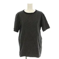 アニエスベーオム Agnes b. homme Tシャツ カットソー ストライプ柄 2 黒 ブラック /LP ■ECC001のサムネイル