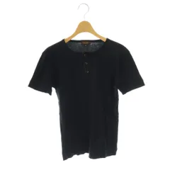 ポールスミスコレクション PAUL SMITH COLLECTION カットソー Tシャツ 半袖 リブ ヘンリーネック M ブラック /ES ■ECD001のサムネイル