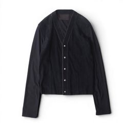 size44 ドッキングシャツカーディガン size44 ドッキングシャツカーディガン - メルカリ
