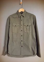VISVIM HANDYMAN SHIRT L/S KHAKI ネルシャツ - メルカリ