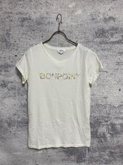 新品タグ付き ボンポワン リバティ刺繍ロゴTシャツ 4A - メルカリ