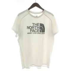 ザノースフェイス THE NORTH FACE Tシャツ カットソー 半袖 クルーネック ロゴ プリント 白 ホワイト NT12092 /XZ ■GY57のサムネイル