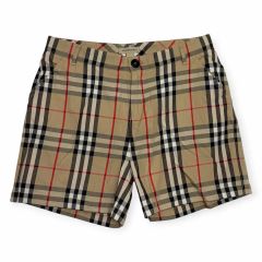 美品 BURBERRY バーバリー ハーフパンツ ノバチェック サイドライン