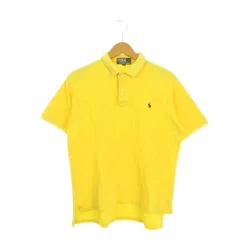 ポロ バイ ラルフローレン Polo by Ralph Lauren ポロシャツ 170 黄 イエロー 無地 半袖 ロゴ刺繍 /AH36 ■GY61のサムネイル