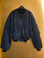 balenciaga デニムボンバーM - メルカリ