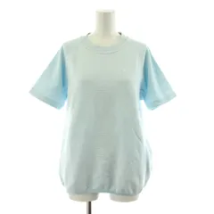 ナイキゴルフ NIKE GOLF Tシャツ カットソー 半袖 ボーダー柄 ロゴ刺繍 M 水色 /KU ■GY60のサムネイル