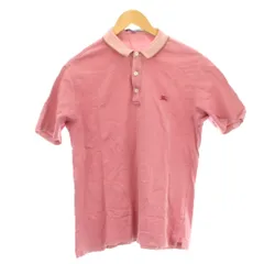 バーバリー ロンドン BURBERRY LONDON ポロシャツ 半袖  L ピンク /LP ■ECC001のサムネイル