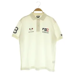 ヘリーハンセン HELLY HANSEN 半袖ポロシャツ プリント M ホワイト /MY ■OS ■ECE003のサムネイル