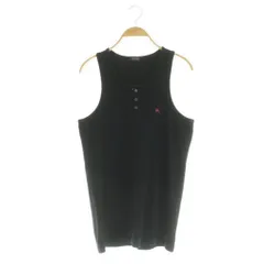 バーバリーブラックレーベル BURBERRY BLACK LABEL ヘンリーネックタンクトップ リブ 3 ブラック /MY ■OS ■ECE003のサムネイル