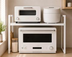 アイアントースターラック、角パイプ仕様、白 - メルカリ