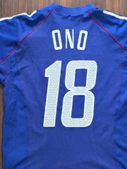 日本代表ユニフォーム 小野伸二 Lサイズ2006年モデル 未使用 タグ付き