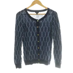 タルボット TALBOTS ニットカーディガン セーター ウール S 紺 ネイビー /SS ■OS ■GY99のサムネイル
