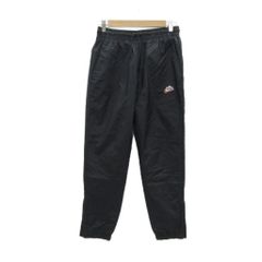 나이키 NIKE 스포츠웨어 윈드 브레이커 팬츠 7 분 길이 M 블랙 로고 자수 / HO45 ■ ECA002