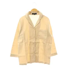 バーバリー ロンドン BURBERRY LONDON パジャマ シャツ 長袖 M ベージュ /ES ■ECE003のサムネイル