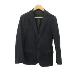 グリーンレーベルリラクシング ユナイテッドアローズ green label relaxing テーラードジャケット 上着 M ネイビー 紺 無地 ノッチドラペル 長袖 /PP ■ECA003