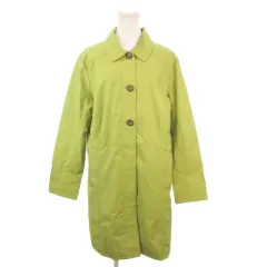 エディーバウアー EDDIE BAUER ステンカラーコート PL 黄緑 イエローグリーン /MN14 ■ECE003のサムネイル