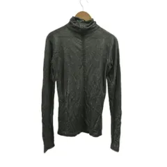 セオリーリュクス theory luxe Tシャツ カットソー 長袖 ハイネック 光沢感 ハーフジップ 38 グレー /XZ ■ECB002のサムネイル
